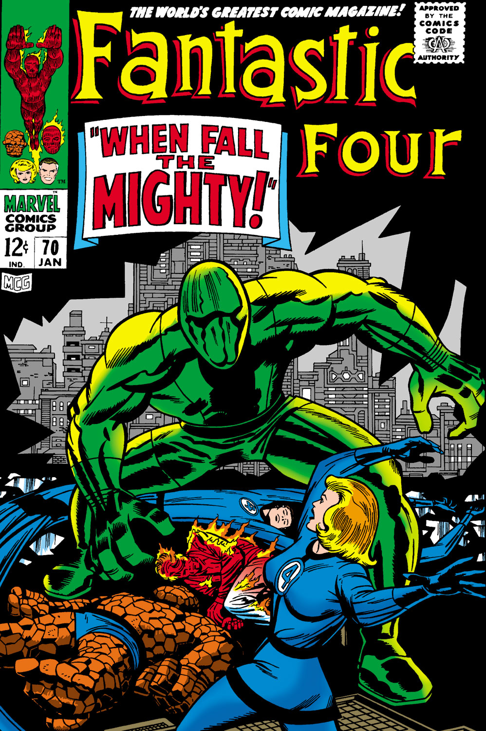 Read online Fantastic Four (1961) comic -  Issue #70 - 1