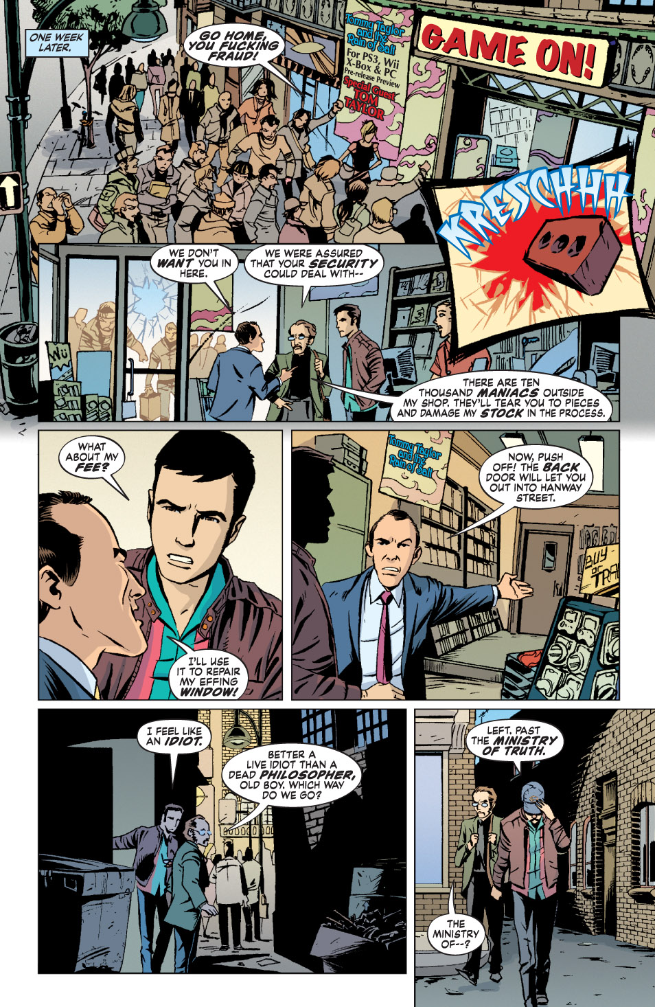 Read online The Unwritten comic -  Issue #1 - 18