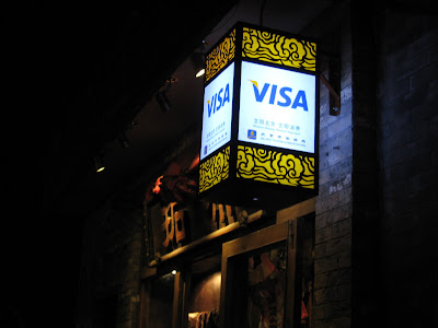 Use Visa here lantern