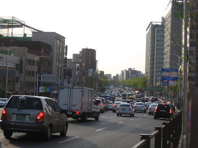 traffic in Deungcheon-dong