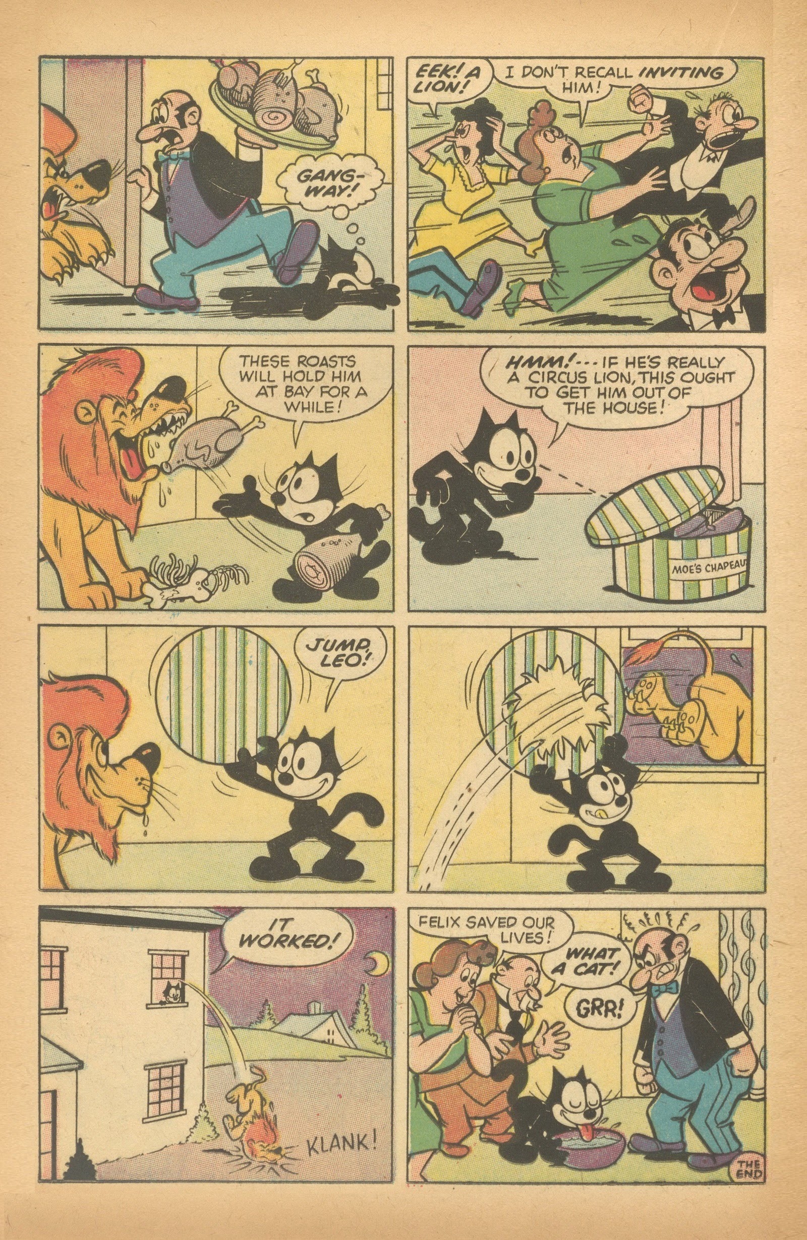Read online Felix the Cat (1955) comic -  Issue #73 - 16