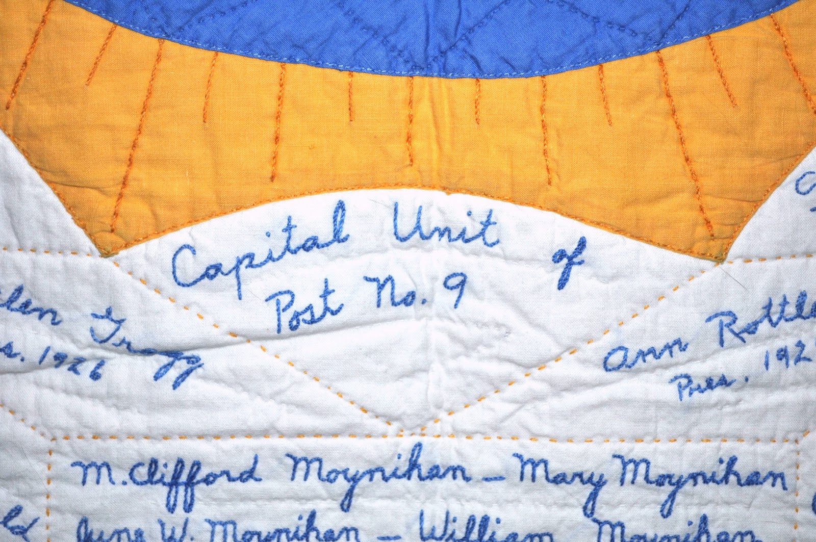 Wonkyworld Salem, Oregon American Legion Quilt, 1931