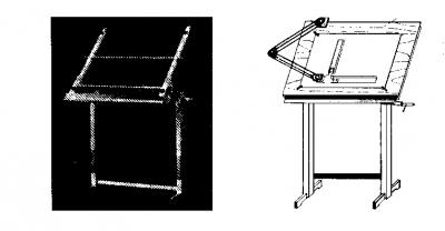 Gambar Teknik Elektronika: 1. Papan dan Meja Gambar