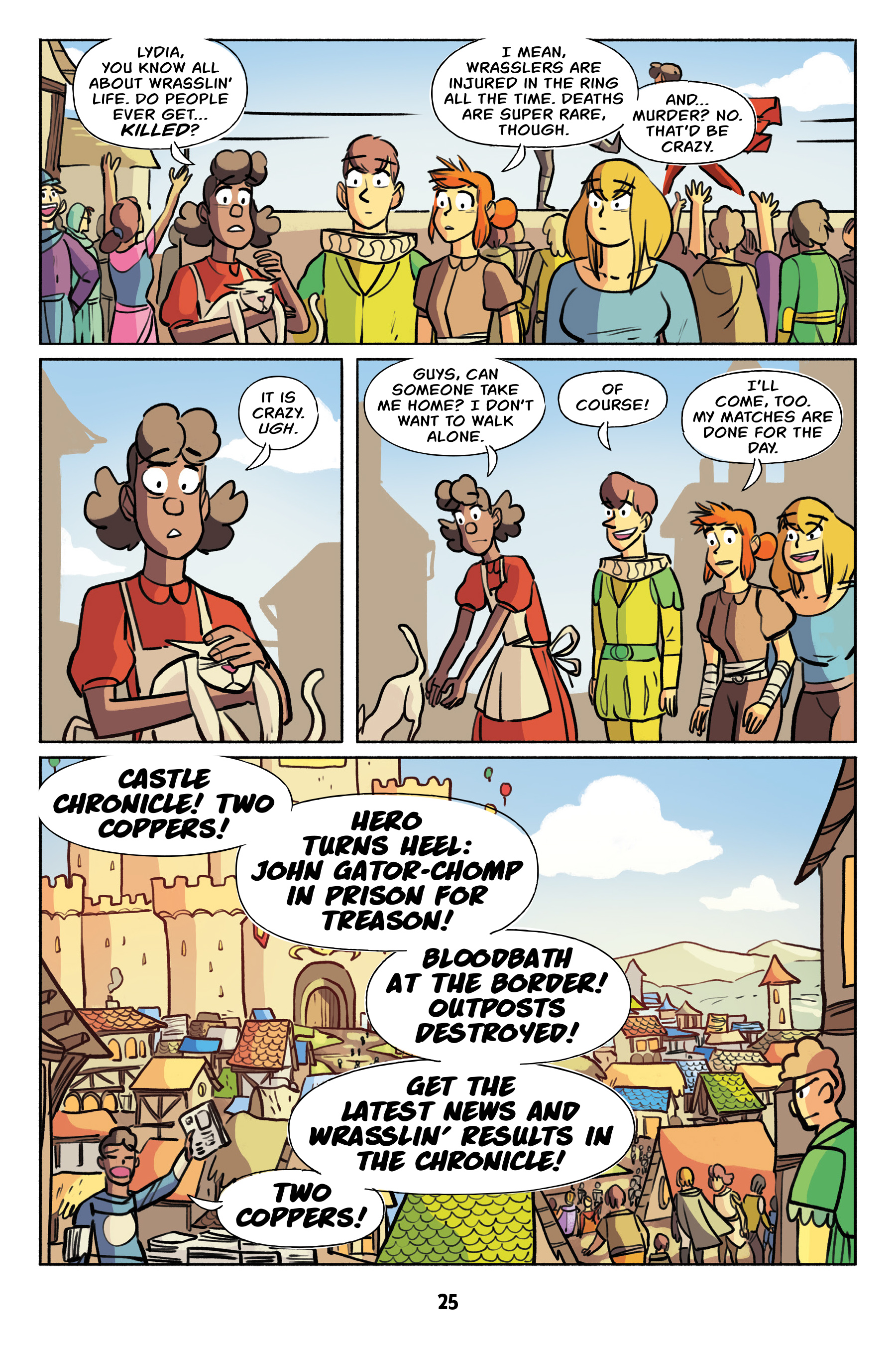 Read online Wrassle Castle comic -  Issue #2 - 25