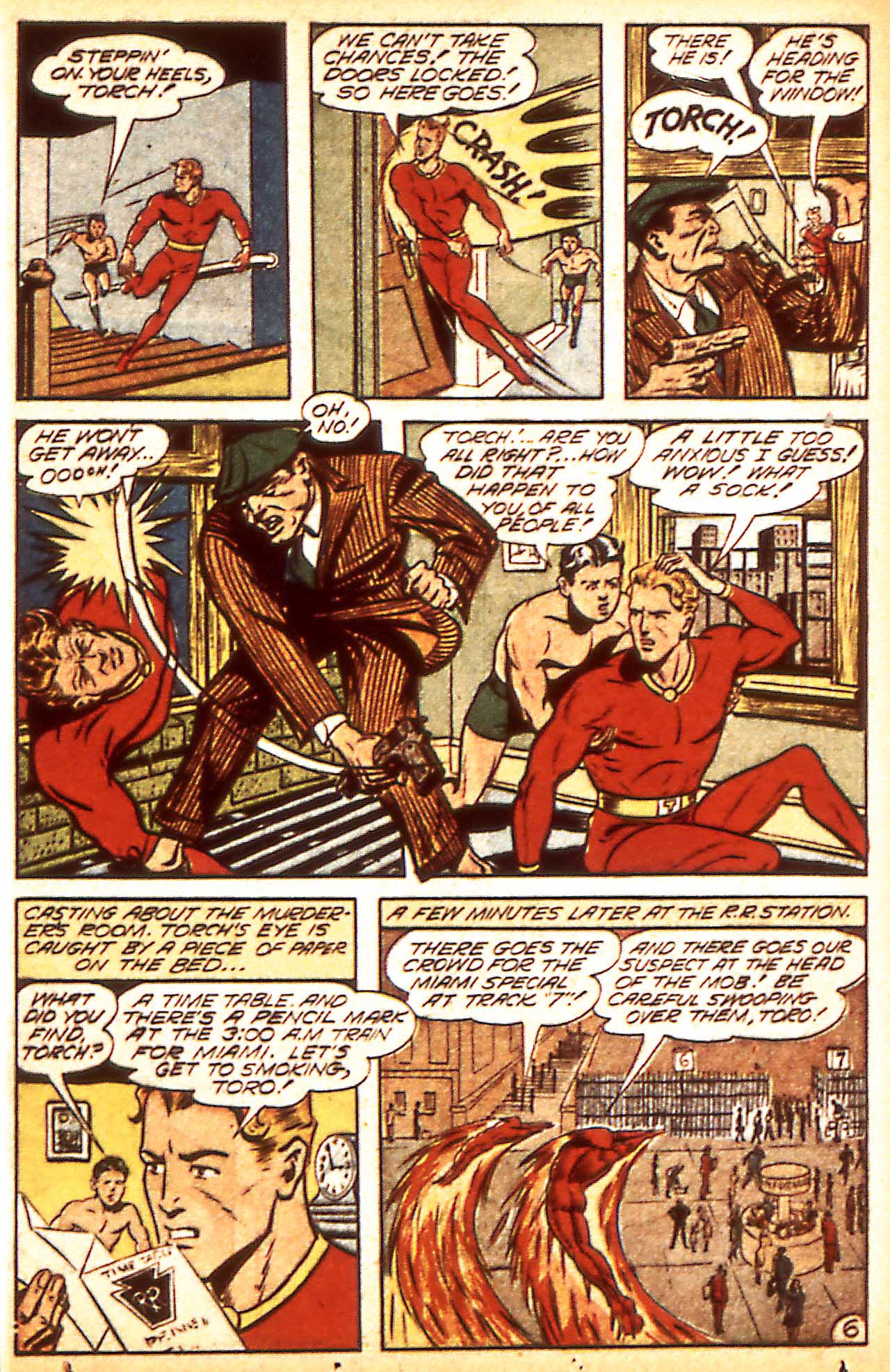 Read online The Human Torch (1940) comic -  Issue #17 - 36