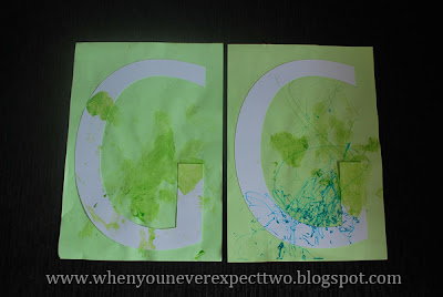 When You Never Expect Two: Letter G Activities - Alphabet Crafts