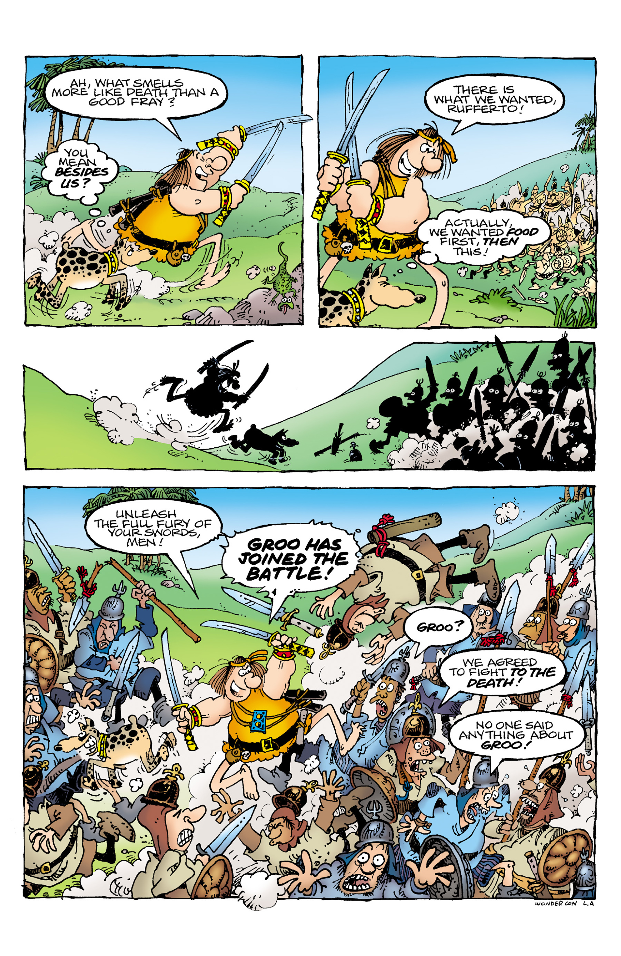 Read online Groo: Fray of the Gods comic -  Issue #1 - 7