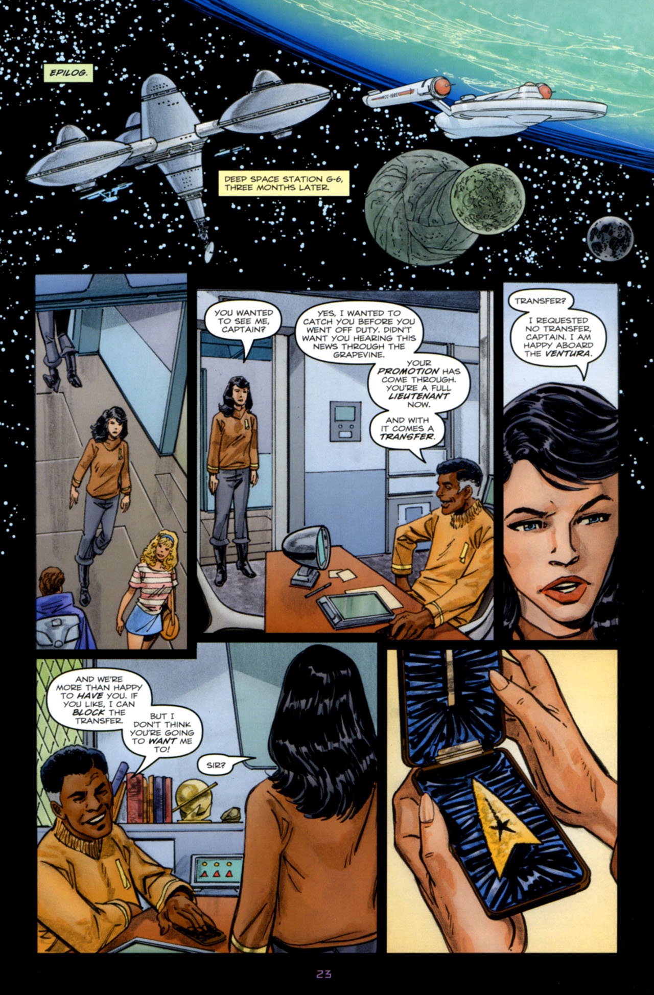 Read online Star Trek: Crew comic -  Issue #3 - 22