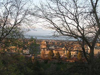 view from the castle