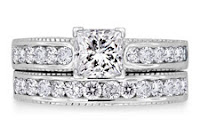 diamond bridal rings