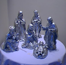 Pesebre con Baño de Plata