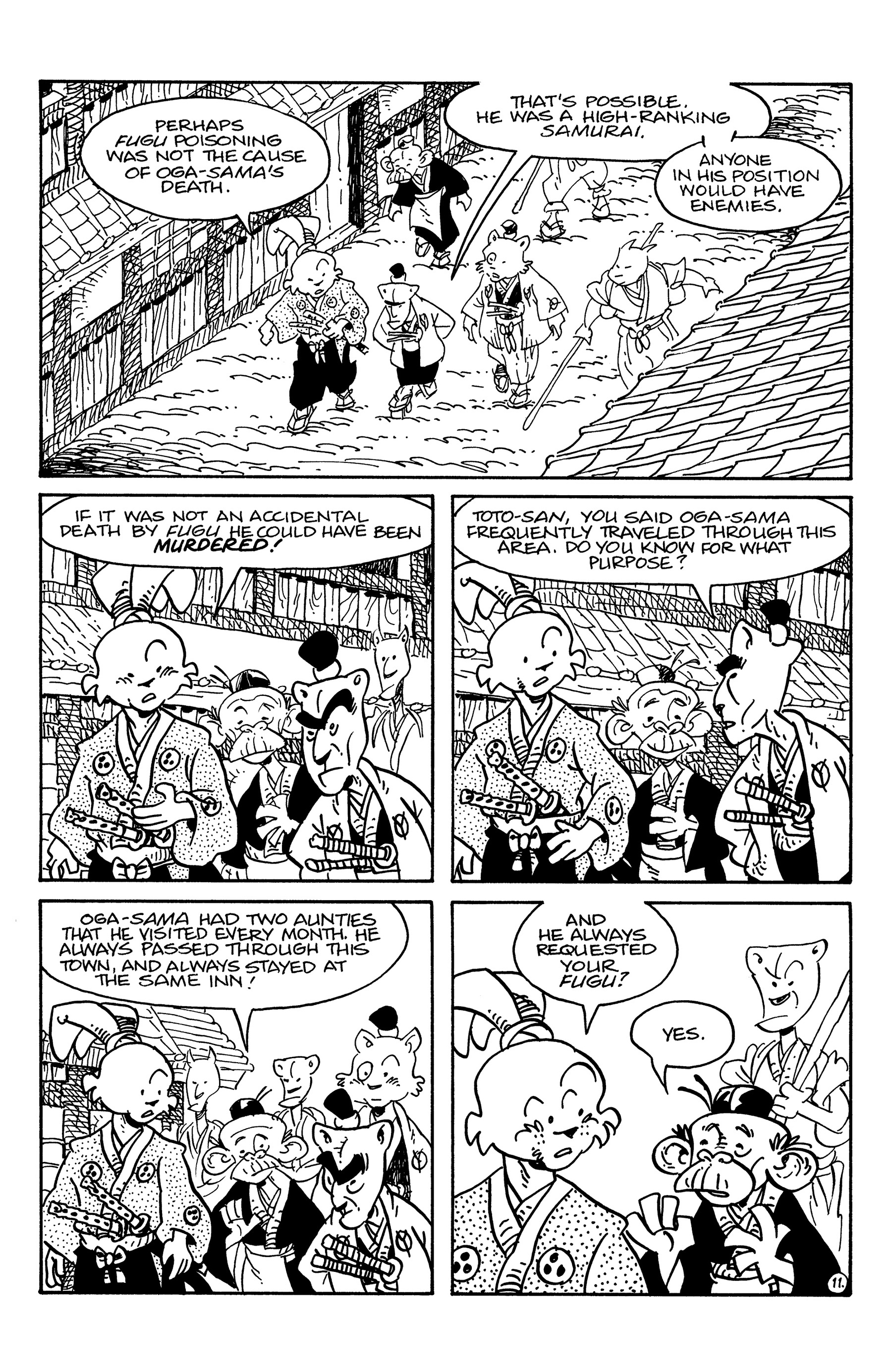 Read online Usagi Yojimbo (1996) comic -  Issue #160 - 13