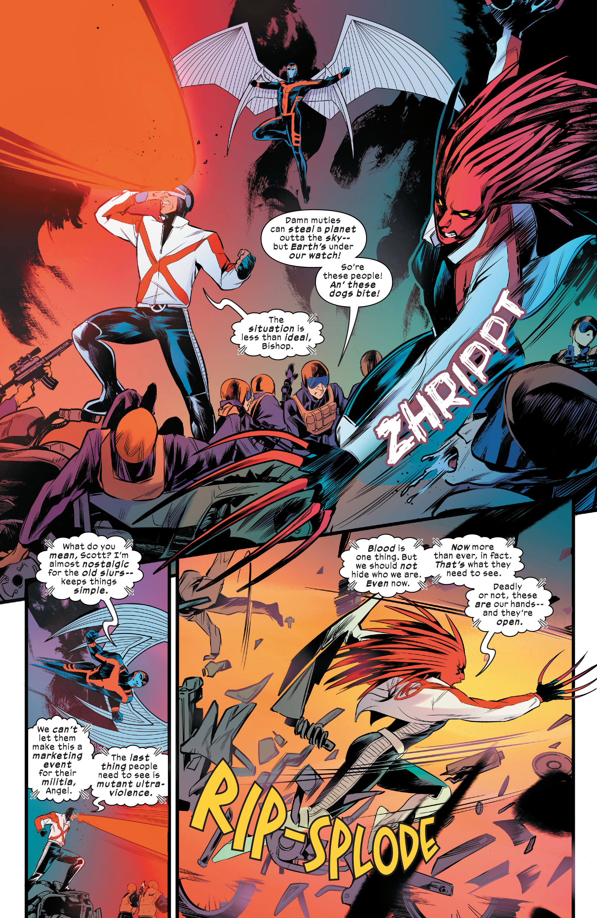 Read online X-Men: Before the Fall comic -  Issue # Mutant First Strike - 15