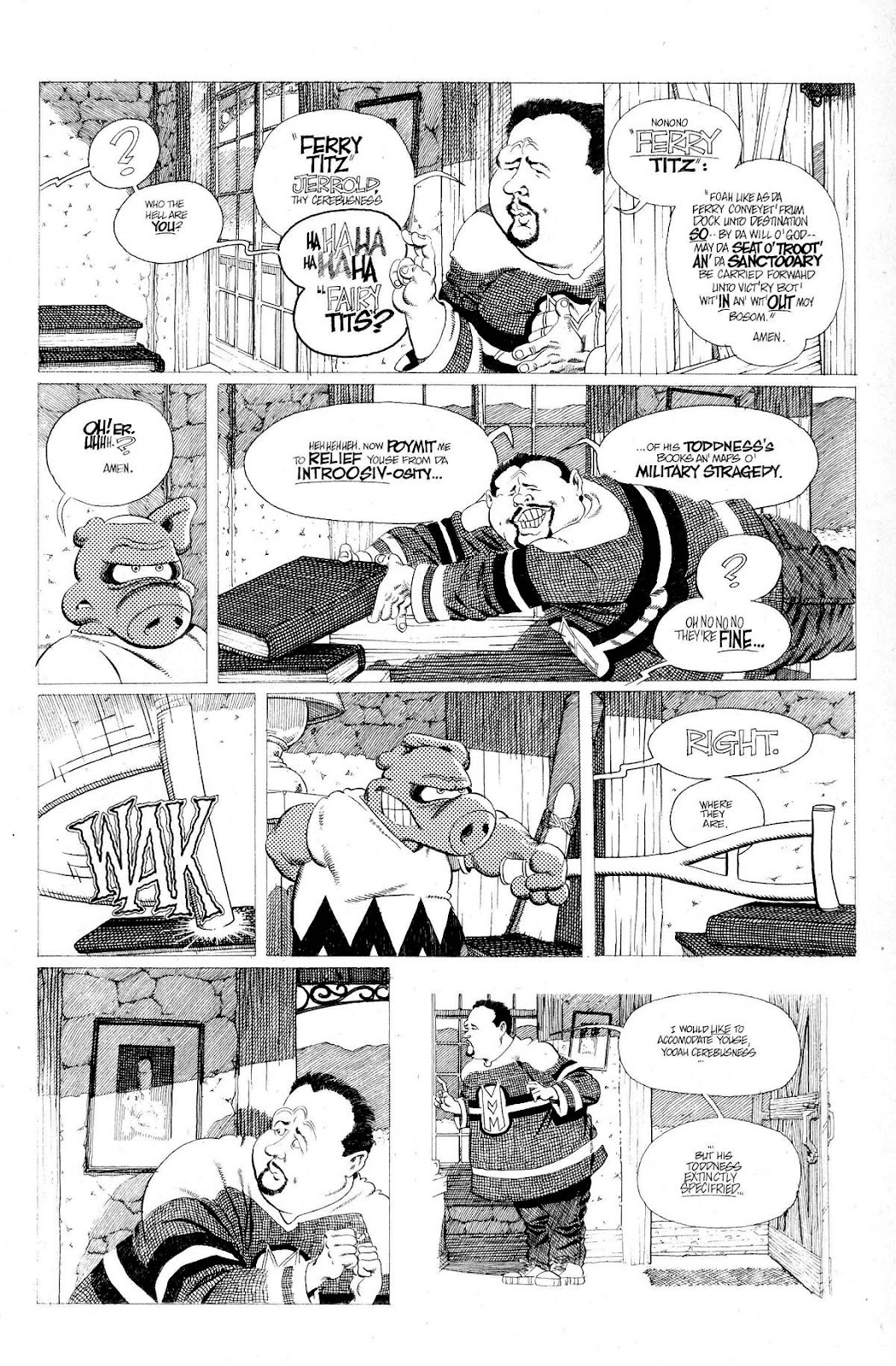 Cerebus Issue #275 #274 - English 7 Cerebus Issue #275 #274 - English 7