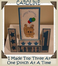 I MADE TOP 3 FOR 1st BIRTHDAY CARD