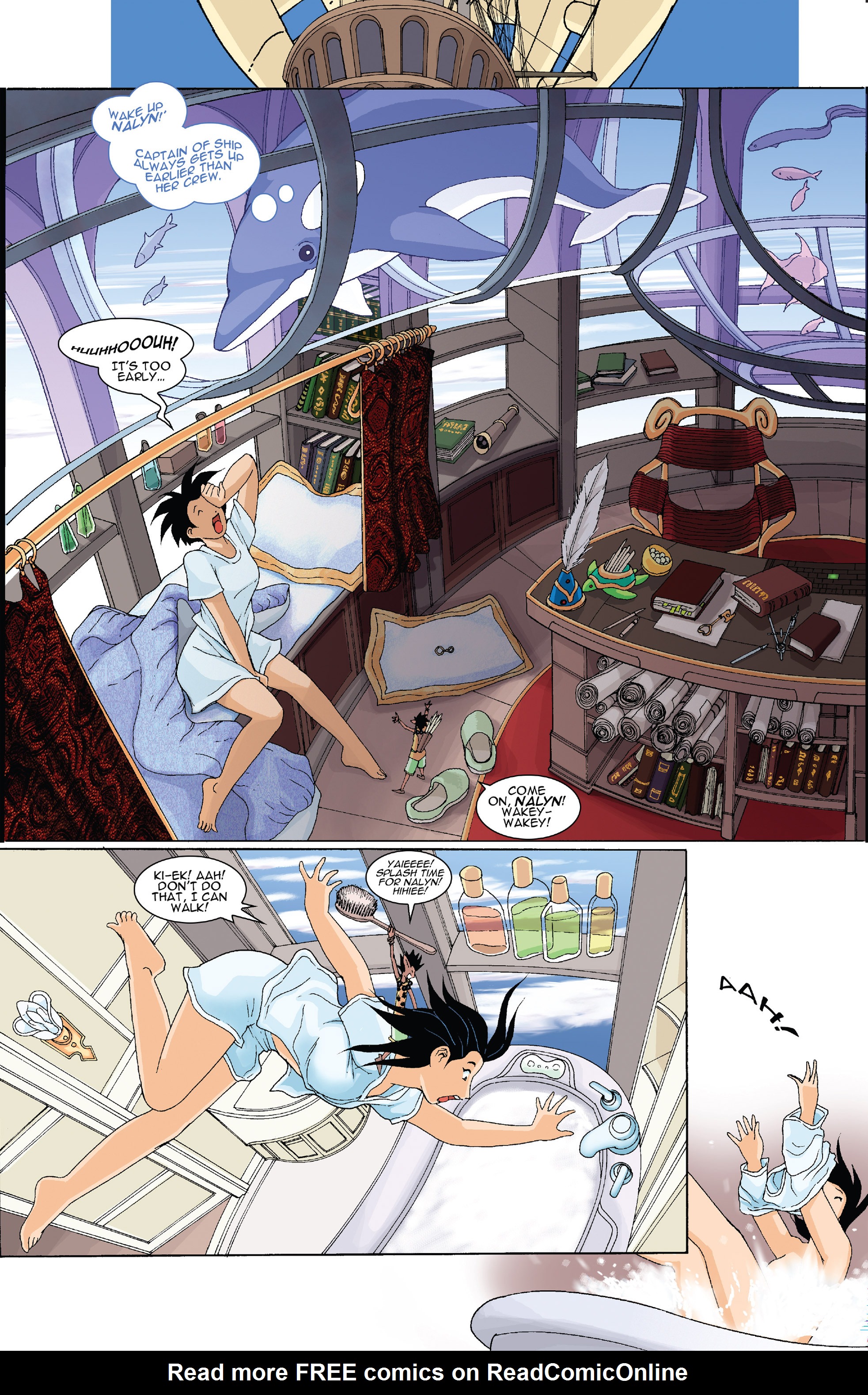 Read online Neotopia Vol. 2: The Perilous Winds of Athanon comic -  Issue #1 - 5