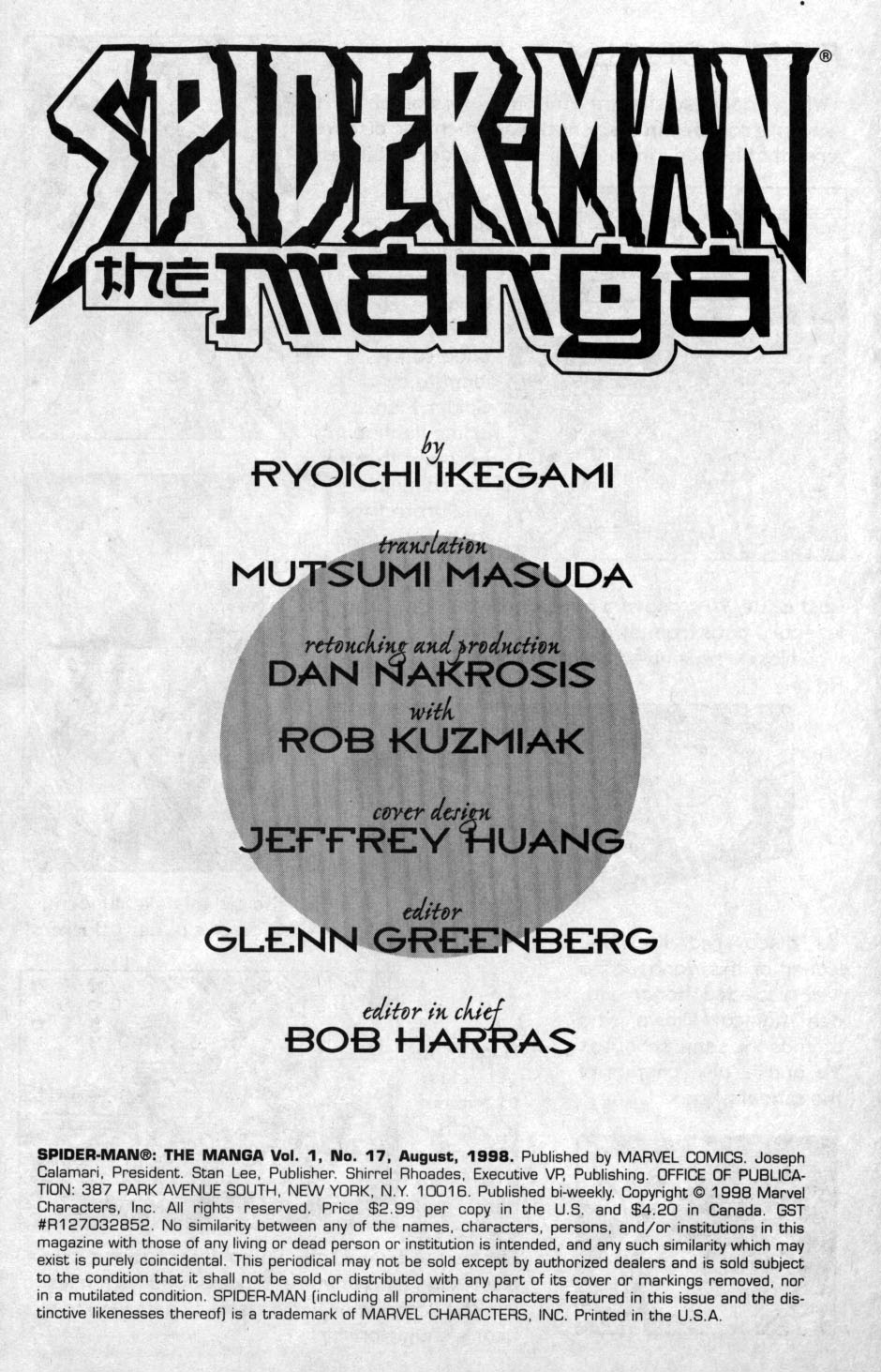 Read online Spider-Man: The Manga comic -  Issue #17 - 2