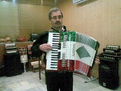 Mr.Abdolazimzadeh playing NARDIN accordion
