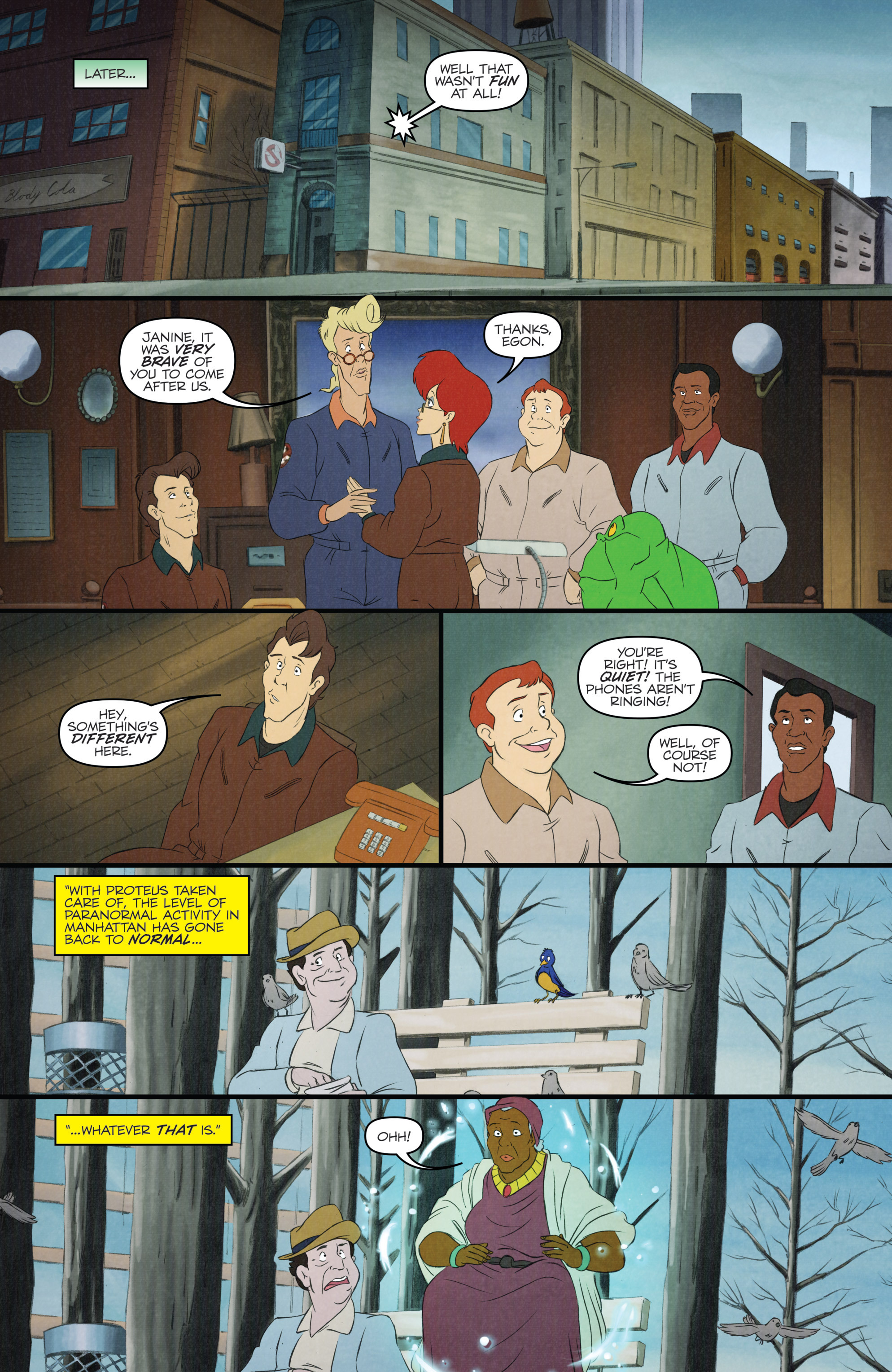 Read online Ghostbusters: Get Real comic -  Issue #4 - 22