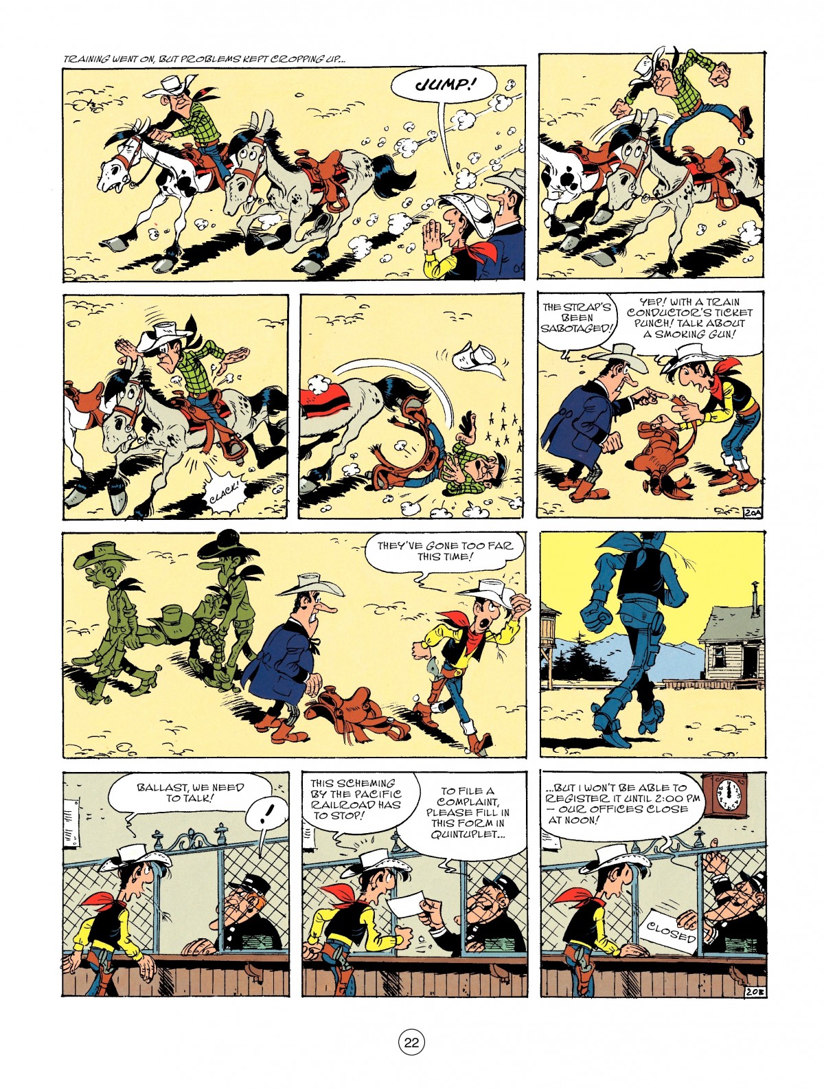 Read online A Lucky Luke Adventure comic -  Issue #46 - 22