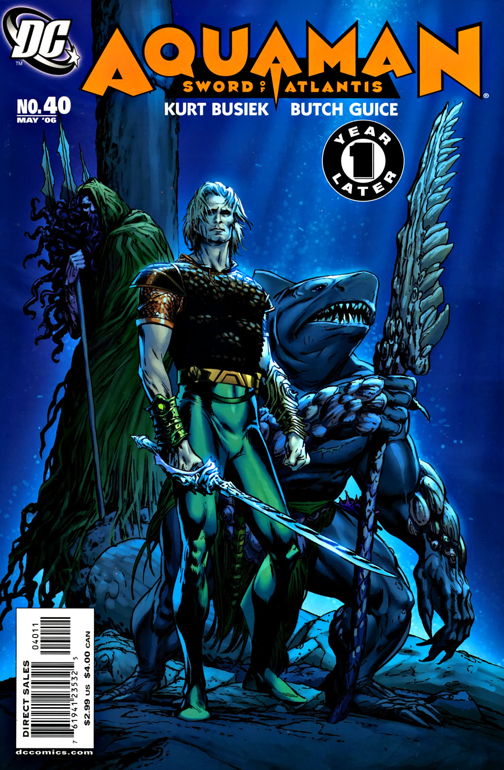 Read online Aquaman: Sword of Atlantis comic -  Issue #40 - 1