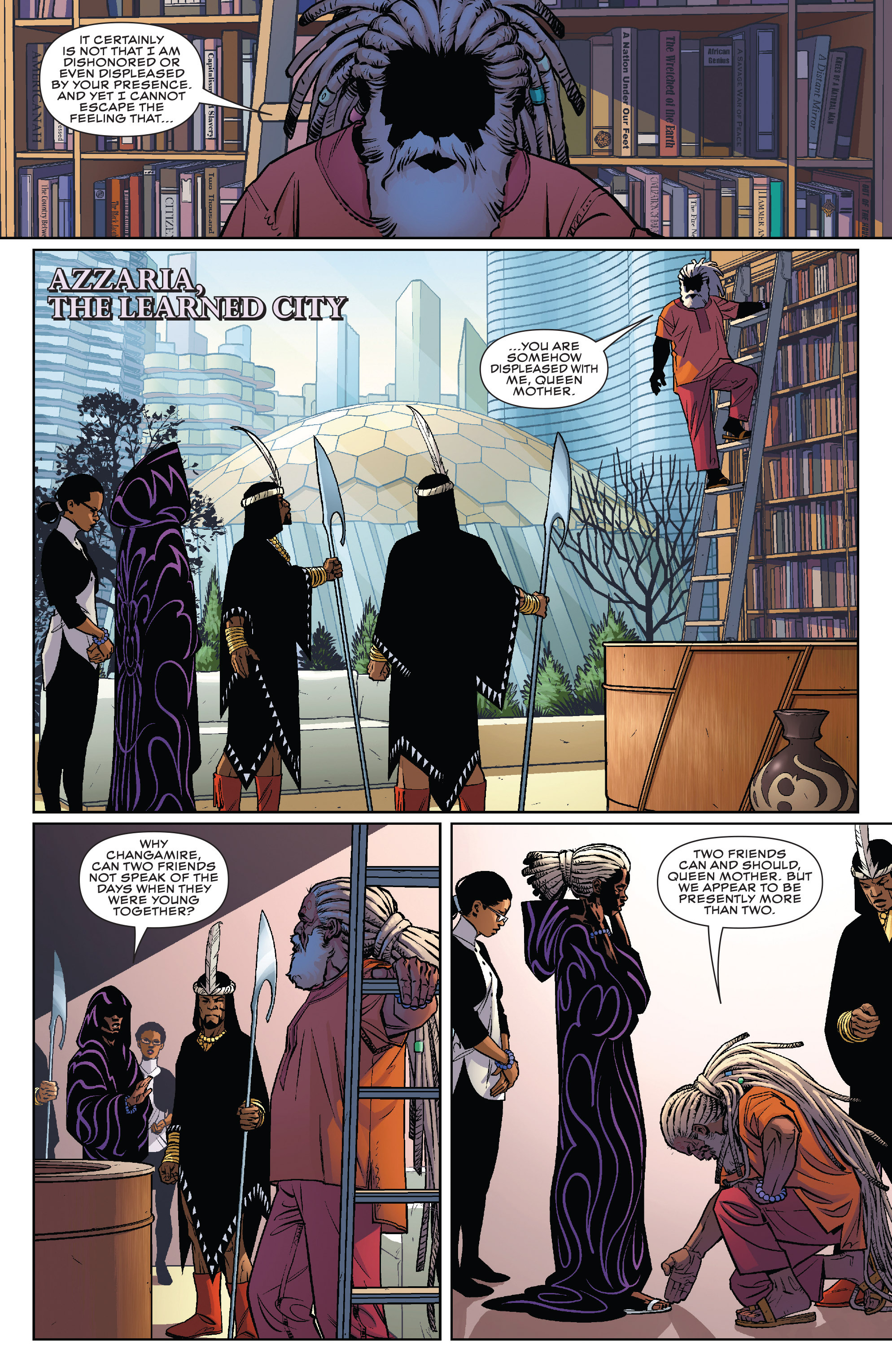 Read online Black Panther (2016) comic -  Issue #4 - 8