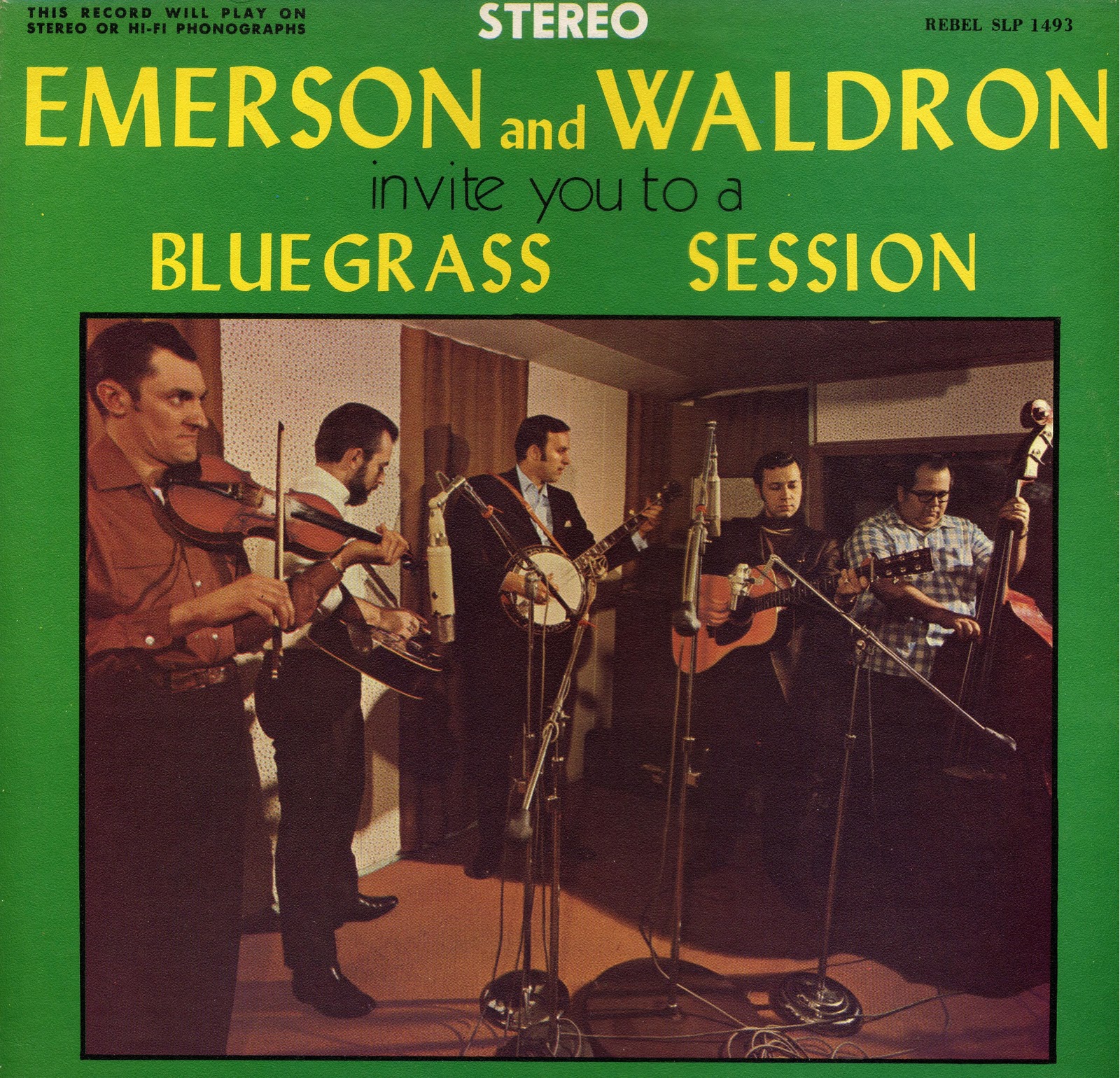 Bill's Blog Emerson And WaldronBluegrass Session