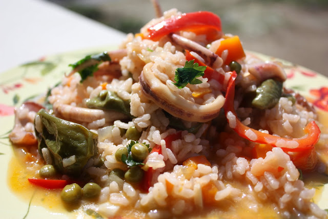  arroz meloso con potas y verduras 