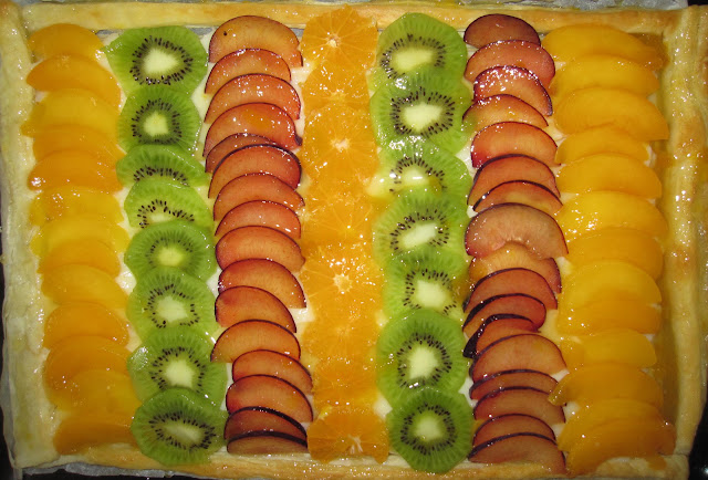  <strong>tarta</strong> de <strong>frutas</strong> en hojaldre 
