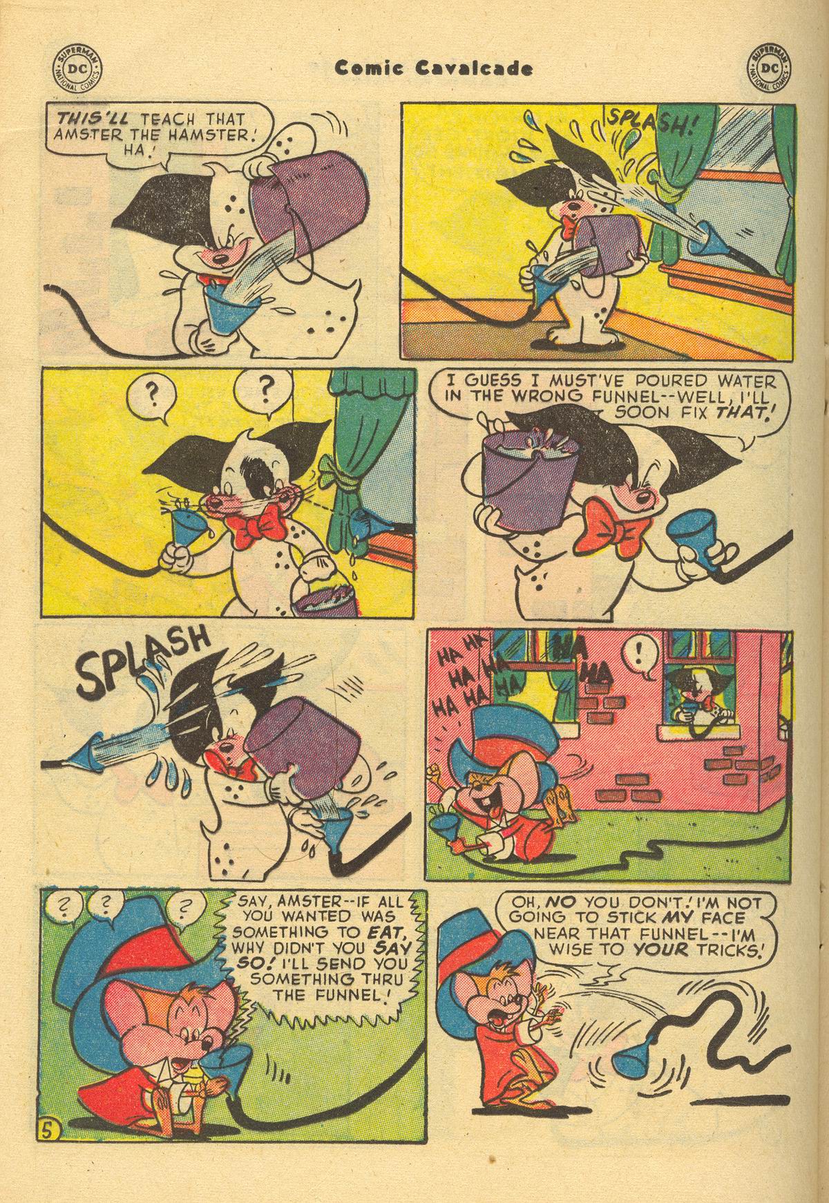 Read online Comic Cavalcade comic -  Issue #52 - 38