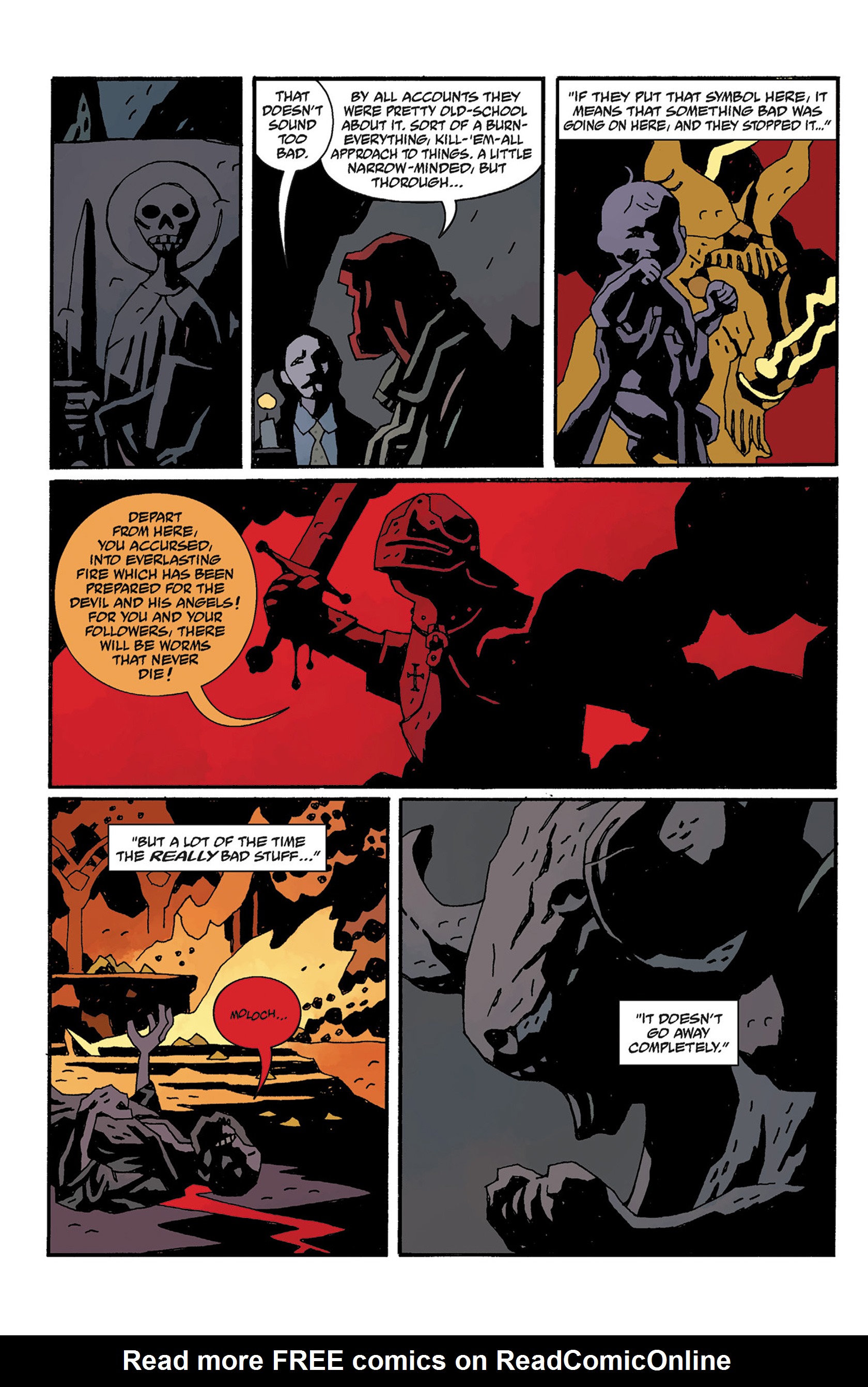 Read online Hellboy: The Crooked Man and Others comic -  Issue # TPB - 118