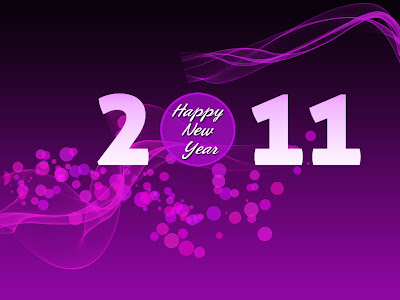 new year 2011 wallpaper designing