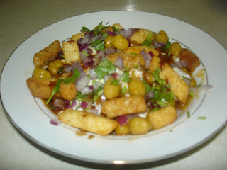 SPICY BREAD CHAAT - Recipes by Rashmi