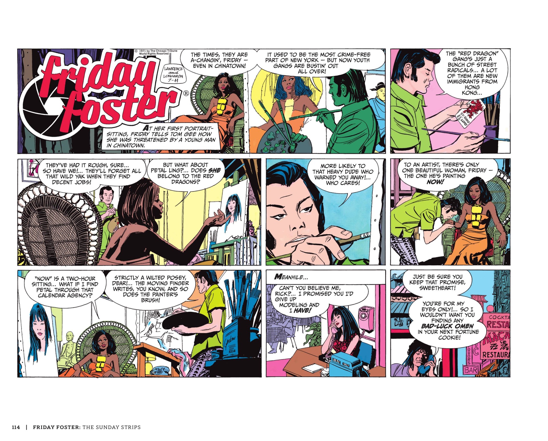 Read online Friday Foster: The Sunday Strips comic -  Issue # TPB (Part 2) - 15