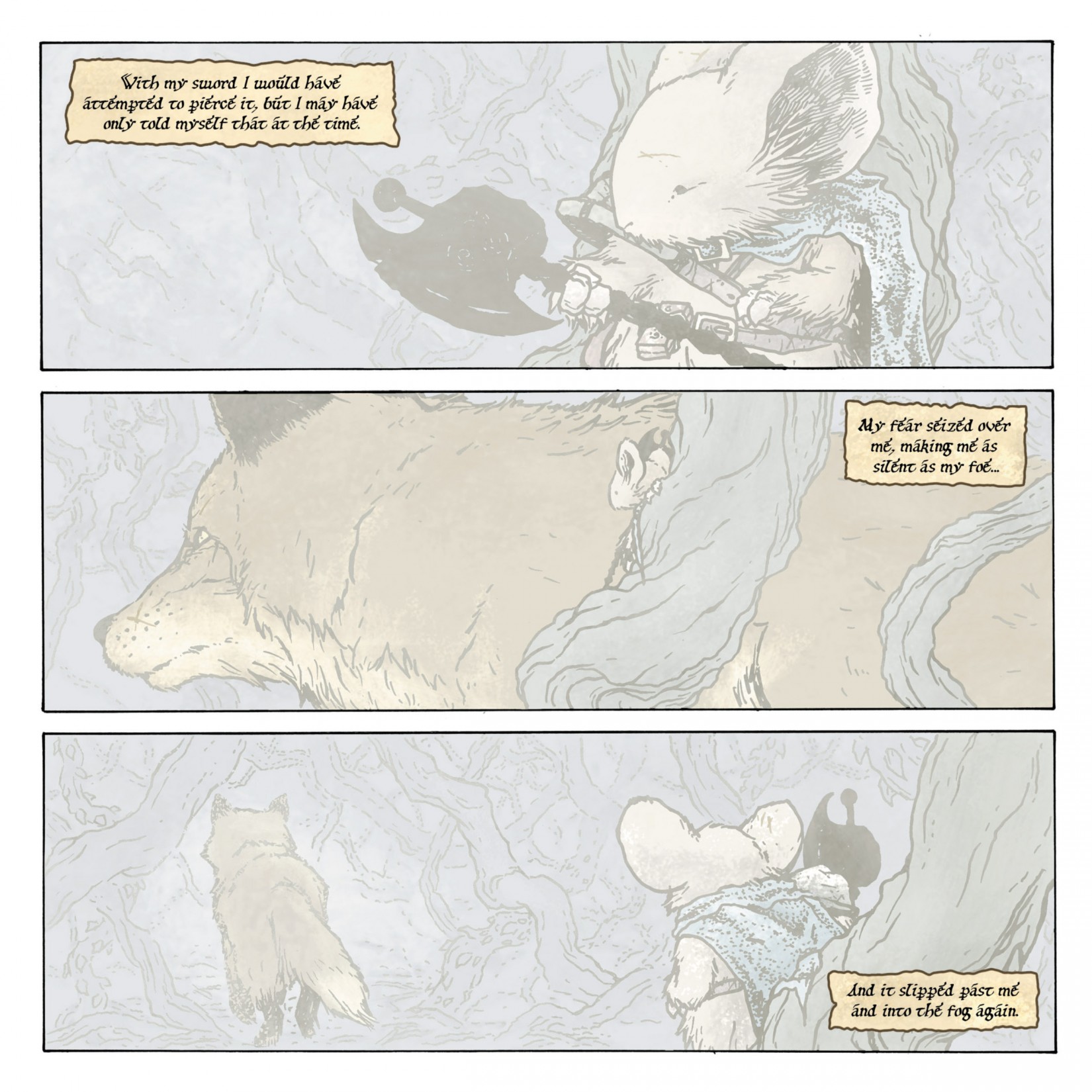 Read online Mouse Guard: The Black Axe comic -  Issue #4 - 9
