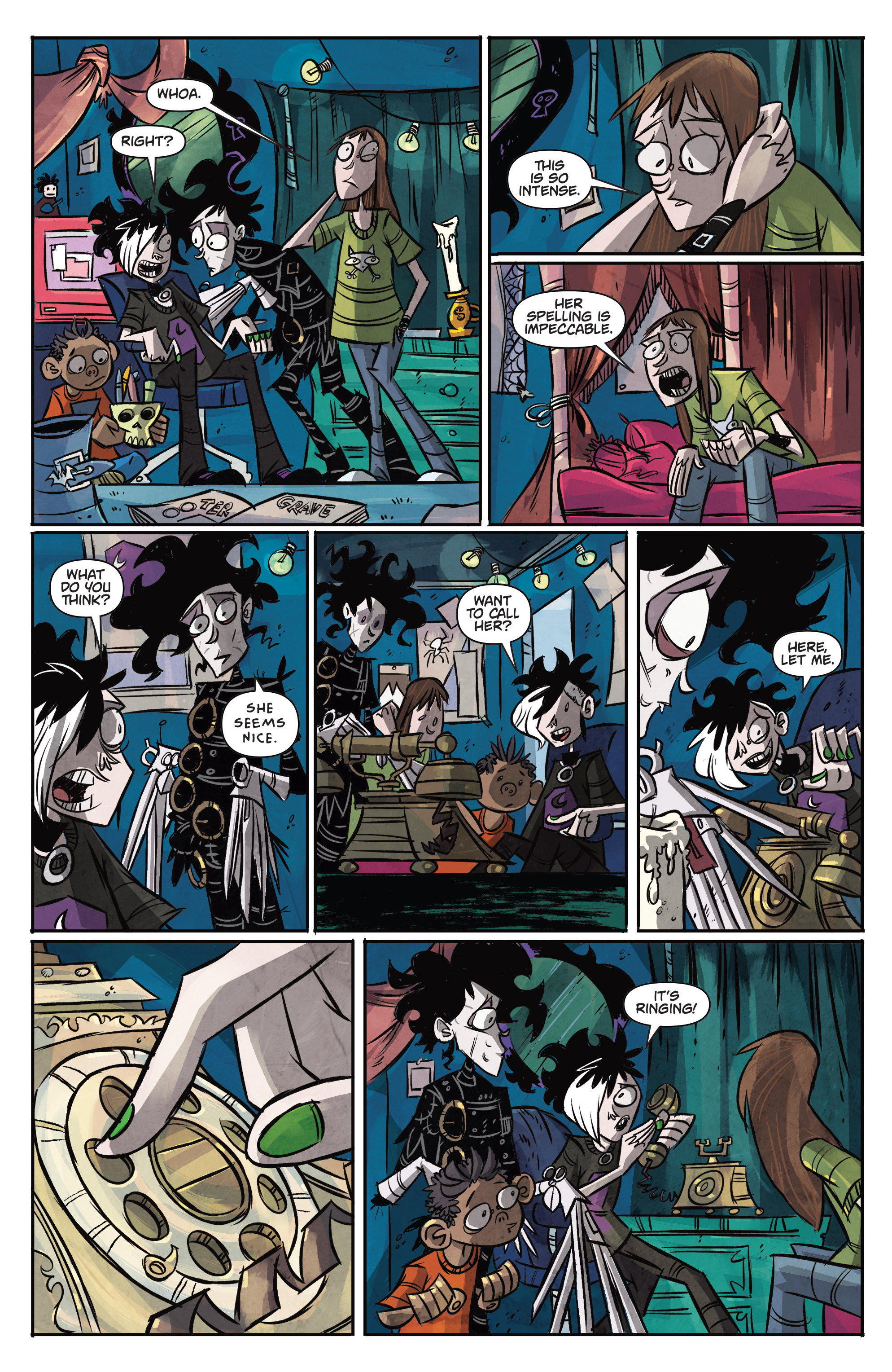 Read online Edward Scissorhands comic -  Issue #7 - 14