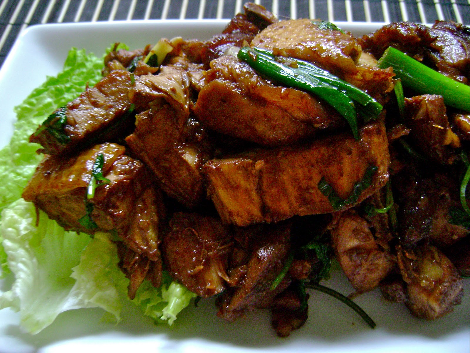 Savories and Sweets by Keyna Stirfry leftover chicken and roast pork