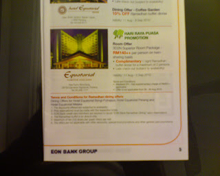 Hotel Equatorial Cameron Highlands Ramadhan Holiday Promotion via EON Credit Card