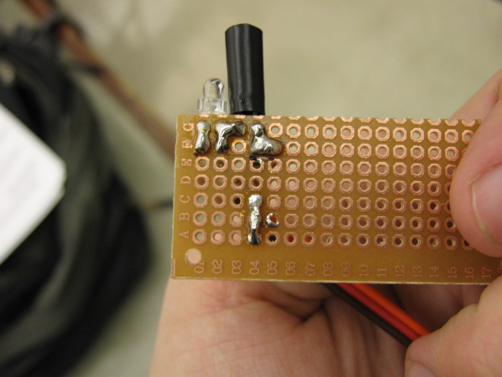 Electronics 10 rafenton Day 10 Building a Line Sensor for Vex Bot