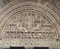 timpano de la iglesia de San Pedro de Moissac (Francia)