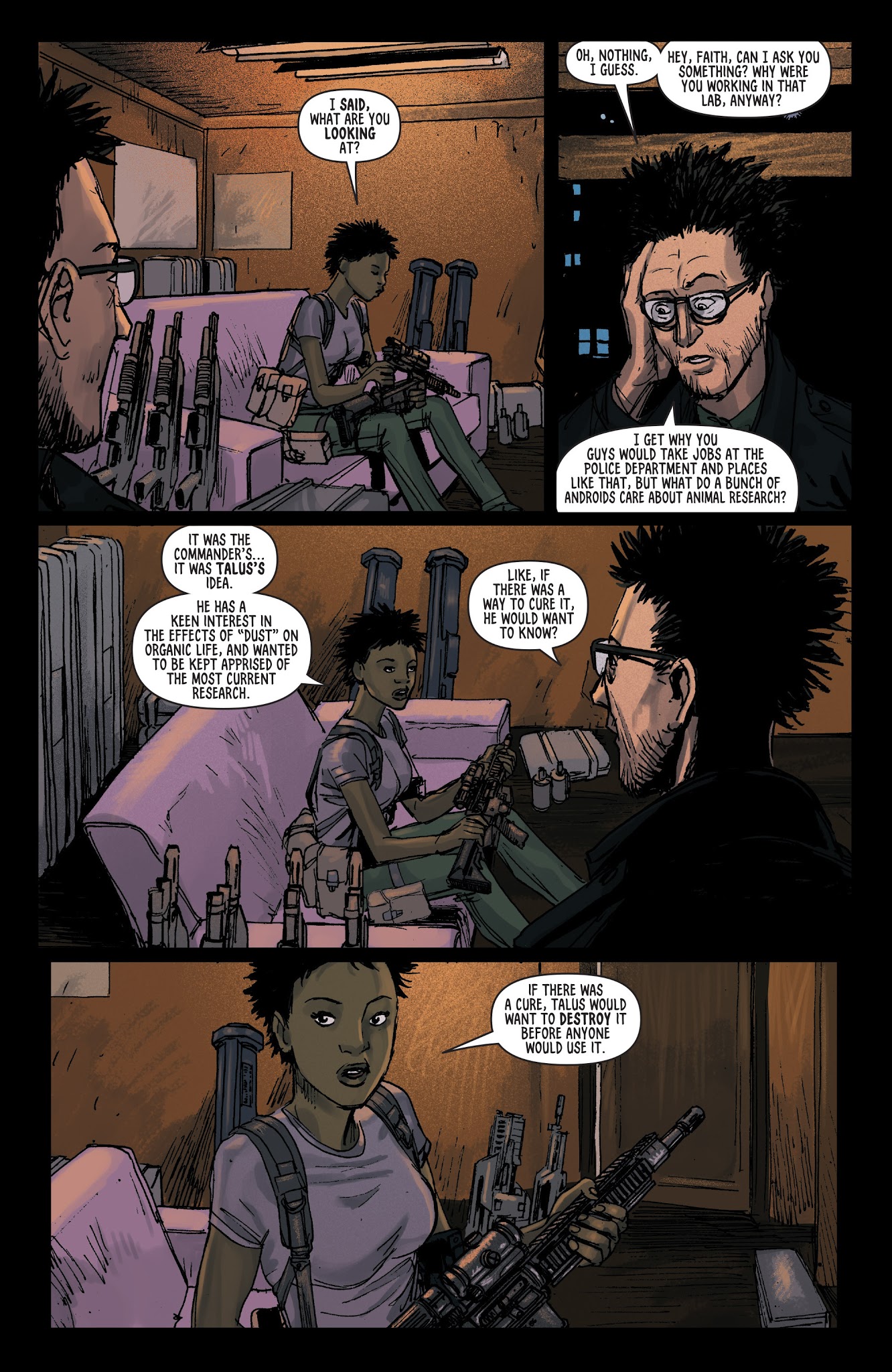 Read online Do Androids Dream of Electric Sheep?: Dust to Dust comic -  Issue # TPB 2 - 36