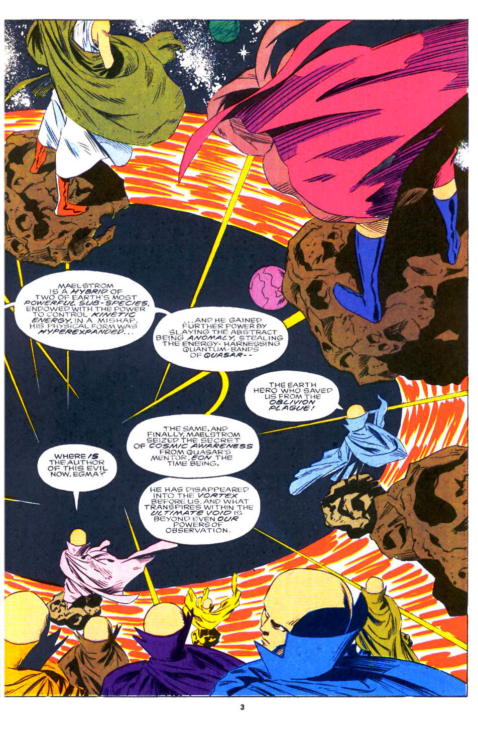 Read online Quasar comic -  Issue #25 - 4