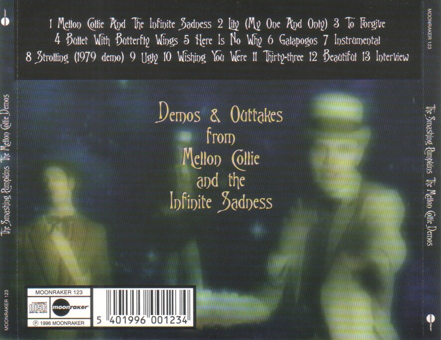 MUSIC ART VCL The Smashing Pumpkins The Mellon Collie Demos 1994