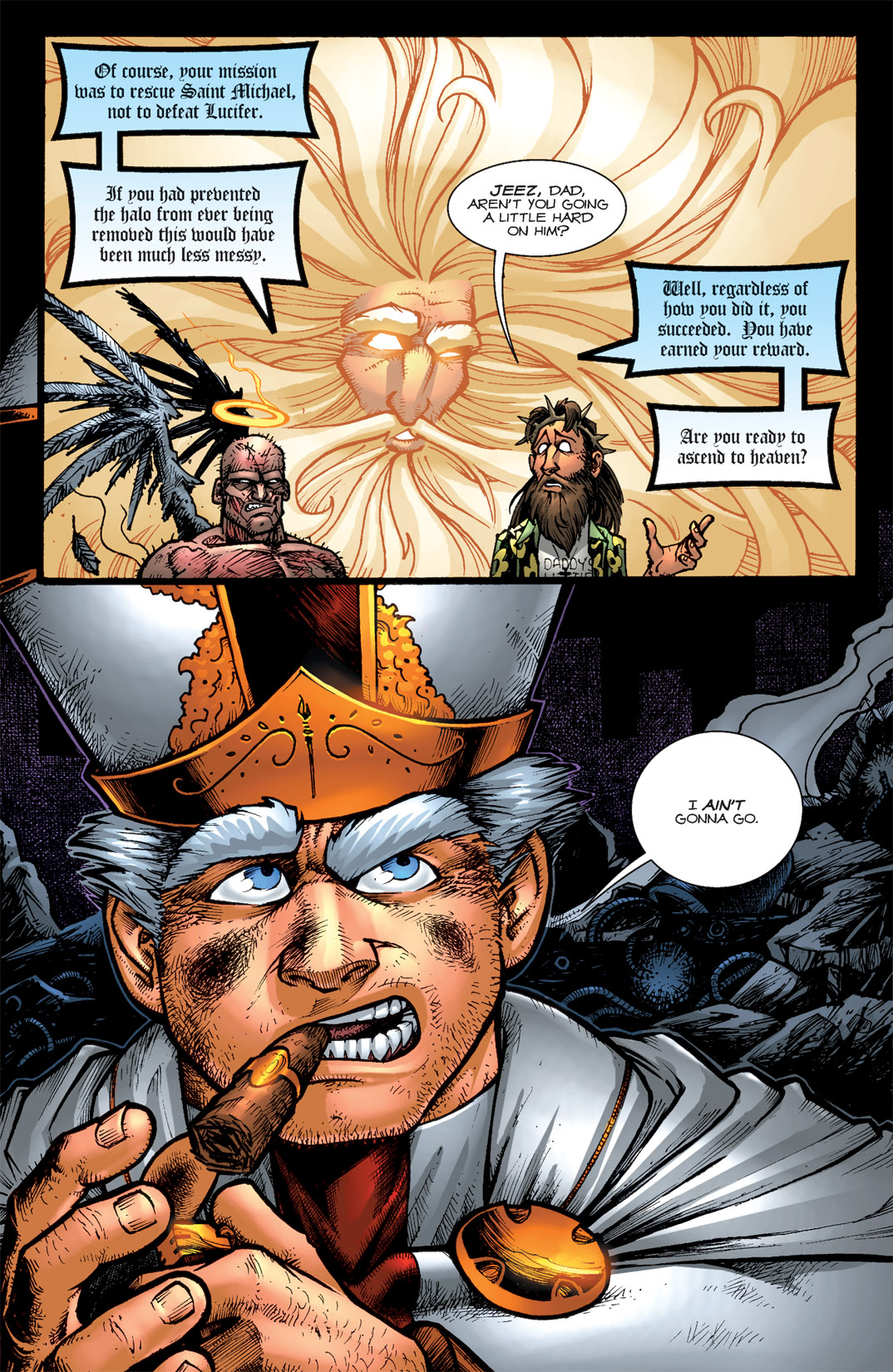 Read online Battle Pope comic -  Issue #4 - 23