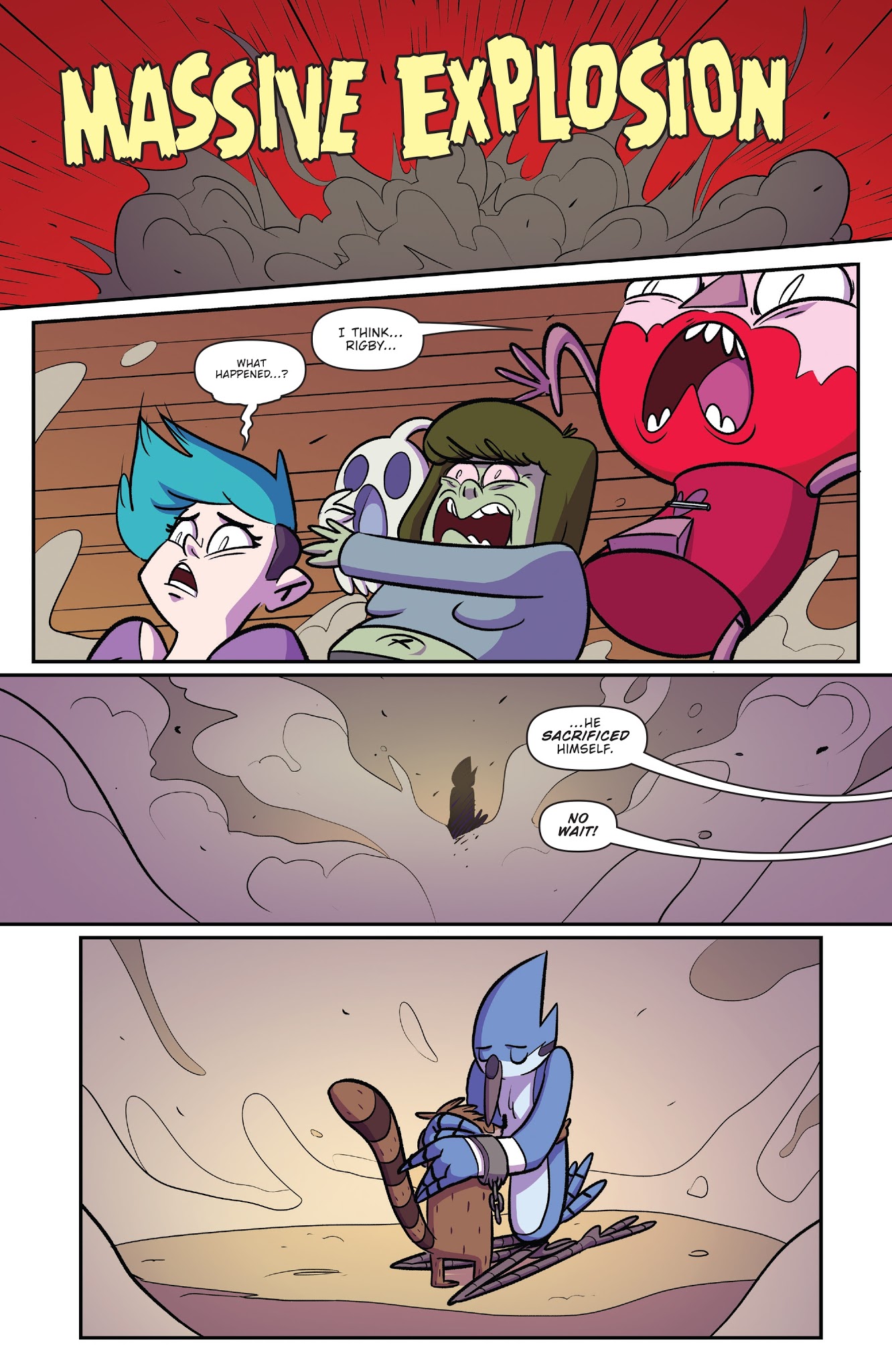Read online Adventure Time/Regular Show comic -  Issue #6 - 17