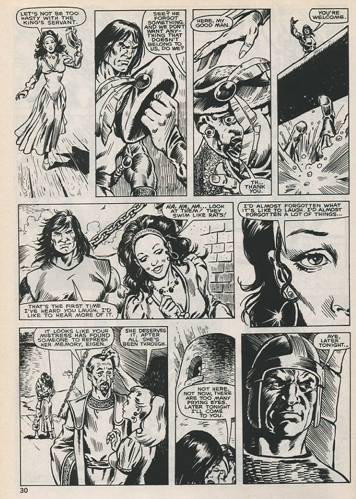 Read online The Savage Sword Of Conan comic -  Issue #130 - 30
