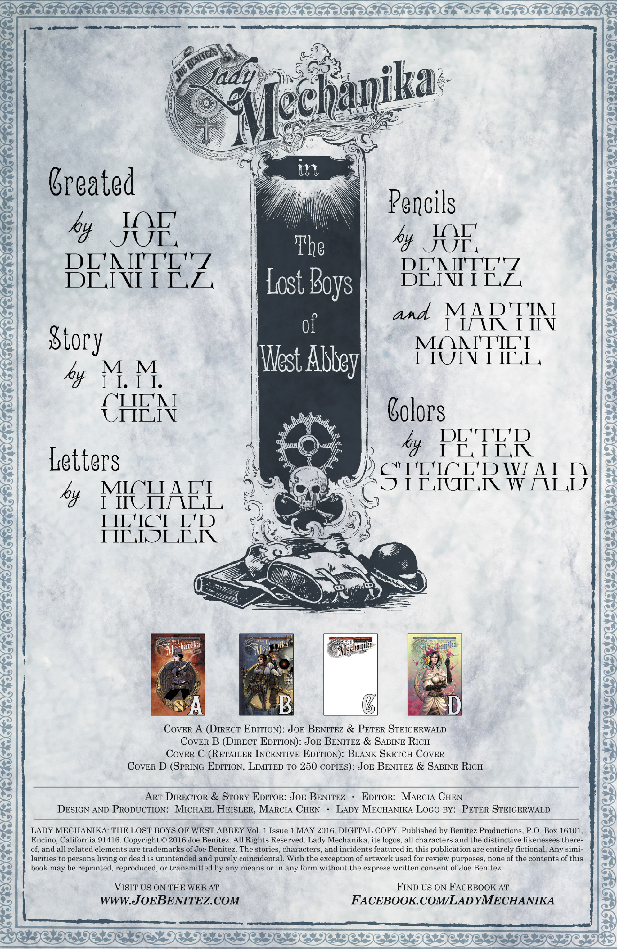 Read online Lady Mechanika: The Lost Boys of West Abbey comic -  Issue #1 - 3