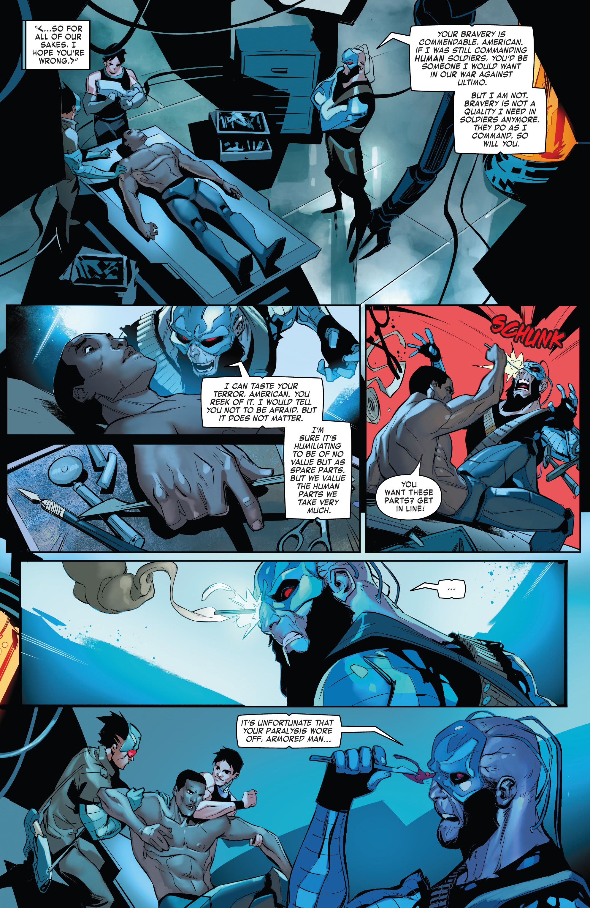 Read online Iron Man 2020: Robot Revolution - Force Works comic -  Issue # TPB (Part 1) - 100