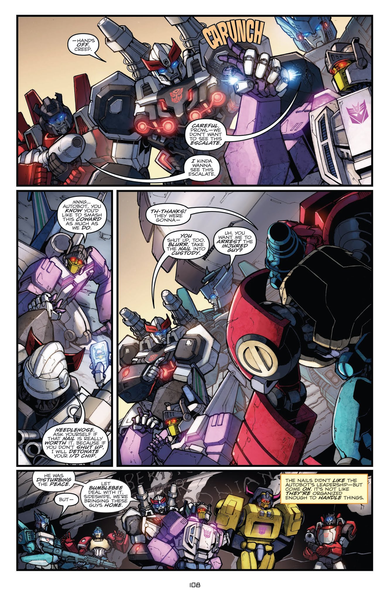 Read online Transformers: The IDW Collection Phase Two comic -  Issue # TPB 1 (Part 2) - 8