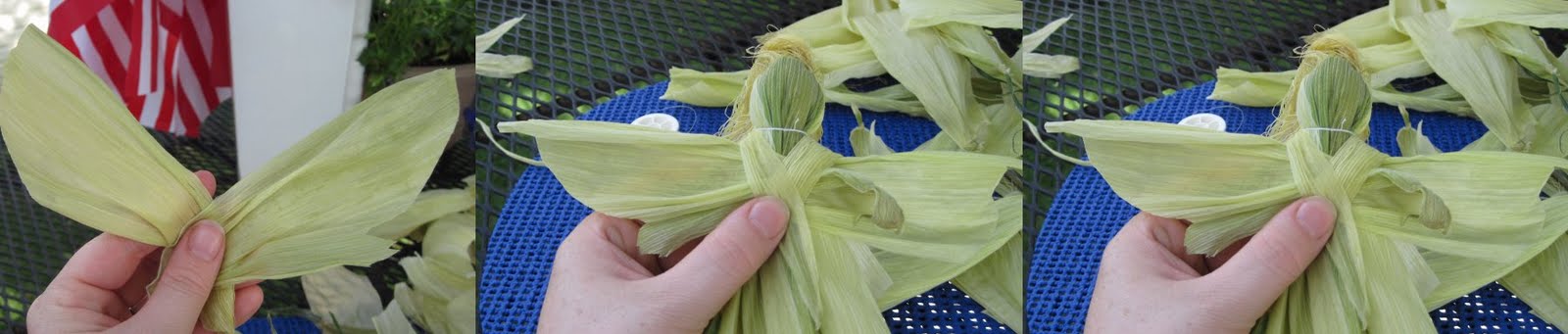 Apple Shoe: Corn Husk Angel